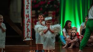 apresentação de Natal EMEI Pequeno Mundo