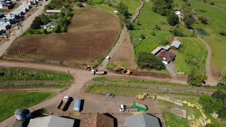 Colinas avança com asfaltamento da Rua Olavo Bilac