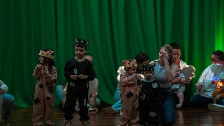 Uma noite cheia de magia na EMEI Pequeno Mundo!